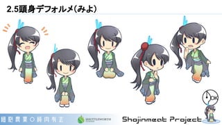 2.5頭身デフォルメ（みよ）
 