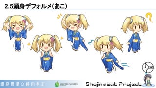 2.5頭身デフォルメ（あこ）
 