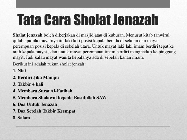 Doa Shalat Jenazah Pdf