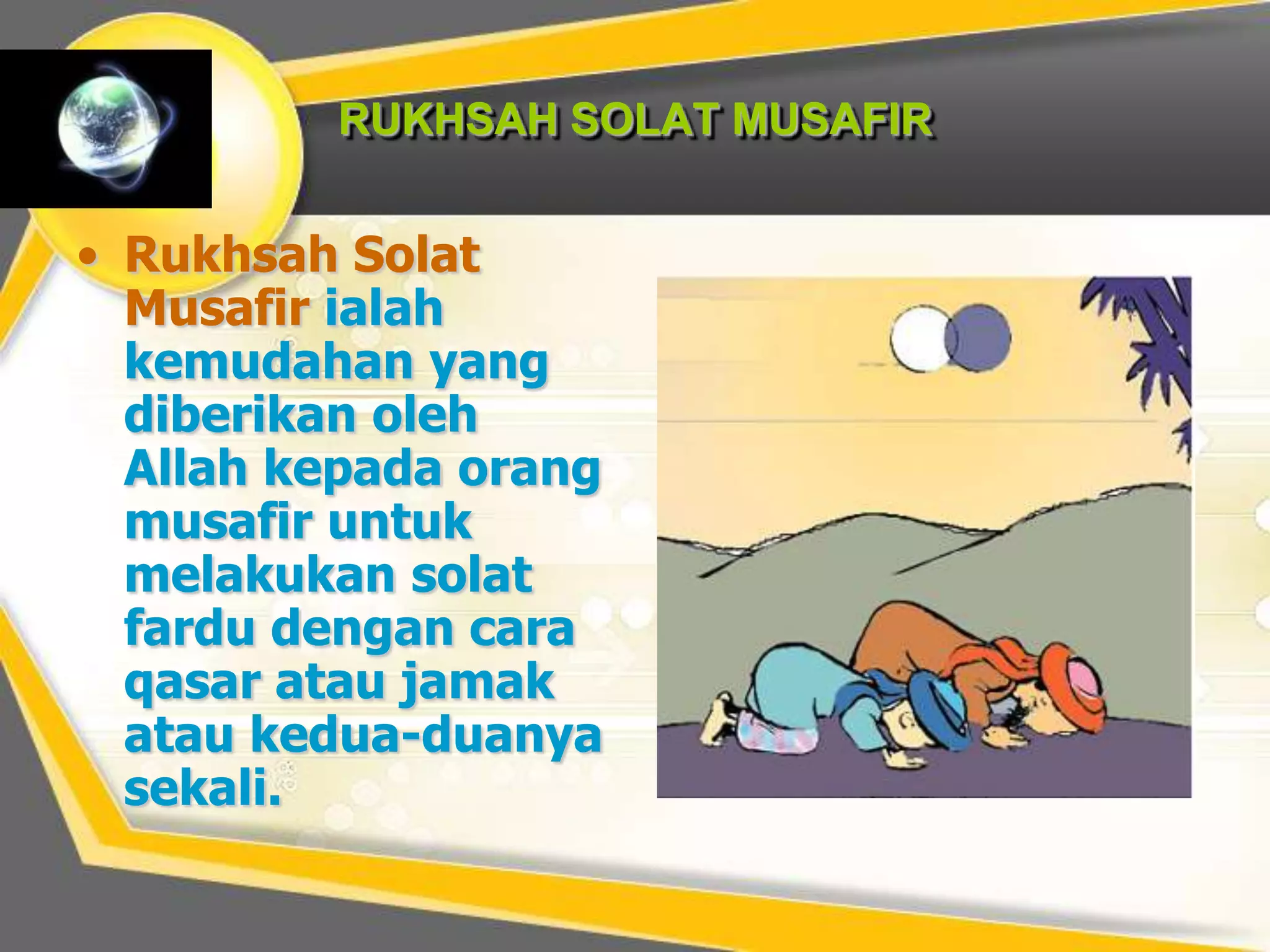 Sholat qasar atau jamak 1 | PPTX