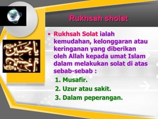 Sholat qasar atau jamak 1 | PPTX