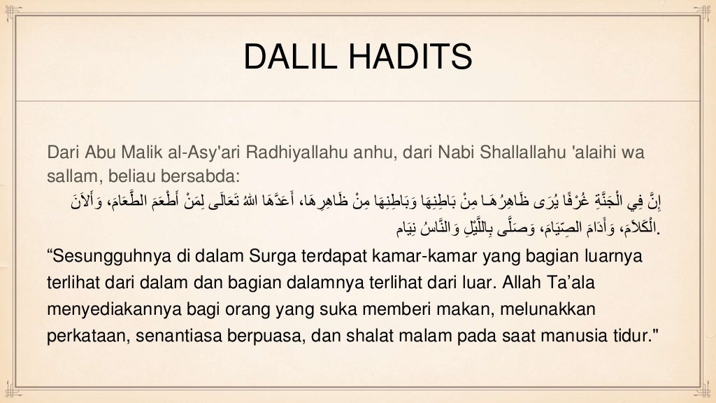 Sholat sunnah 5 Qiyamul lail - Tahajud