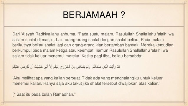Sholat sunnah 5 Qiyamul lail - Tahajud