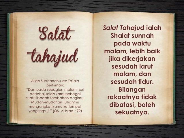 Sholat Sunnah Dan Macam-macam