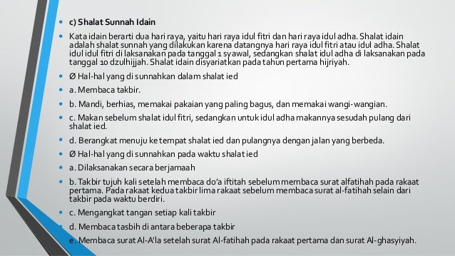 Ppt Sholat Sunnat Muakad Dan Ghairu Muakad