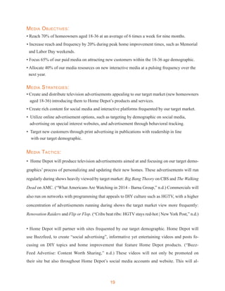 Home Depot Integrated Marketing Communications Plan - IMC 610 | PDF