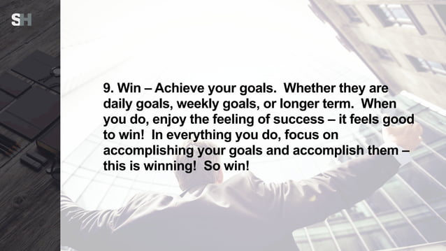 Shon Holyfield: Working Hard - Component Parts | PPT