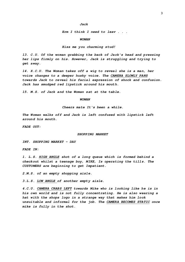 Shooting script