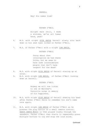 Shooting script | DOCX