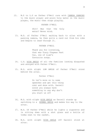 Shooting script | DOCX