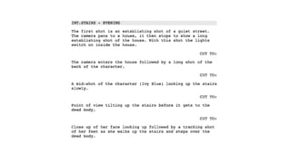 Shooting script powerpoint | PPTX