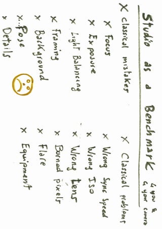 Studio Shooting Photography Tips Tricks