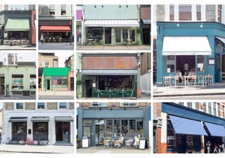 Shop facade mockups