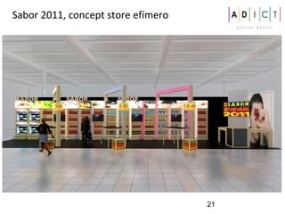 21
Sabor 2011, concept store efímero
 