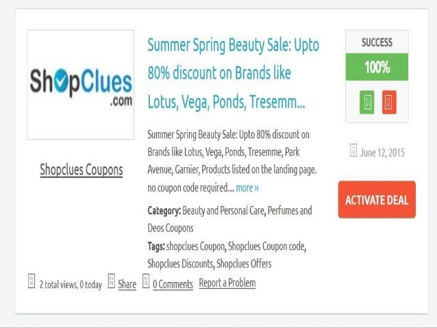 shopclues new user coupon code