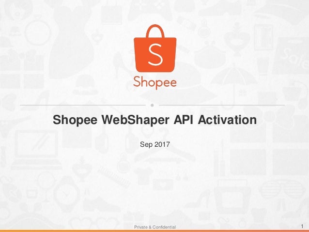 How to get Shopee API for webShaper?