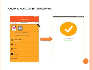 AUTOMATIC FILTRATION SYSTEM PROTOTYPE
 