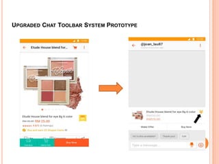 UPGRADED CHAT TOOLBAR SYSTEM PROTOTYPE
 