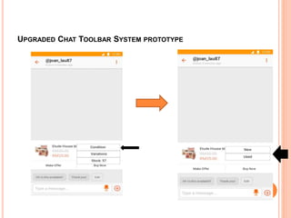 UPGRADED CHAT TOOLBAR SYSTEM PROTOTYPE
 