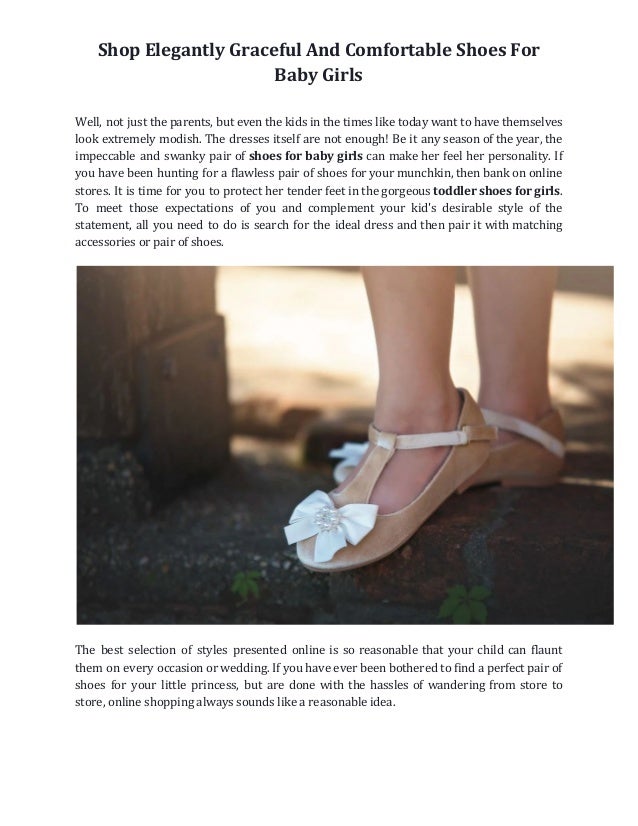 Shop Elegantly Graceful And Comfortable Shoes For Baby Girls