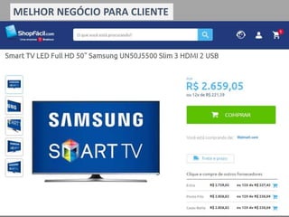 MELHOR NEGÓCIO PARA CLIENTE
 
