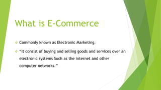 ecommerce web site project