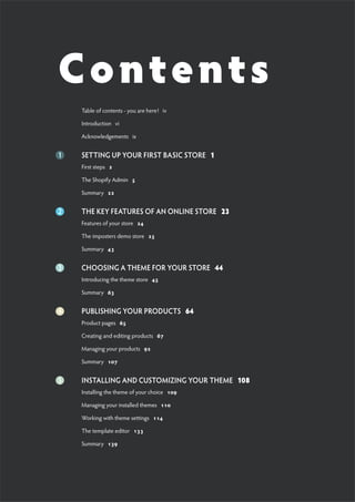 Shopify & You introduction and first chapter | PDF