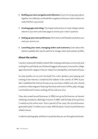 Shopify & You introduction and first chapter | PDF