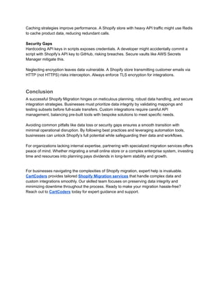 Shopify Migration_ Handling Complex Data Structures and Custom ...