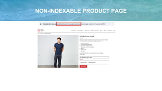 NON-INDEXABLE PRODUCT PAGE
 