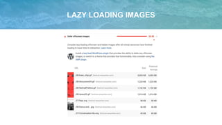 LAZY LOADING IMAGES
 