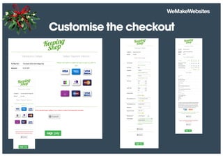 Customise the checkout
 