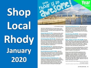 Little Rhody is Awesome 2020 Columns in Shop Local Rhody Magazine