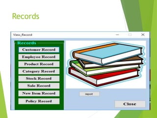Shop management system | PPTX