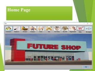 Shop management system | PPTX
