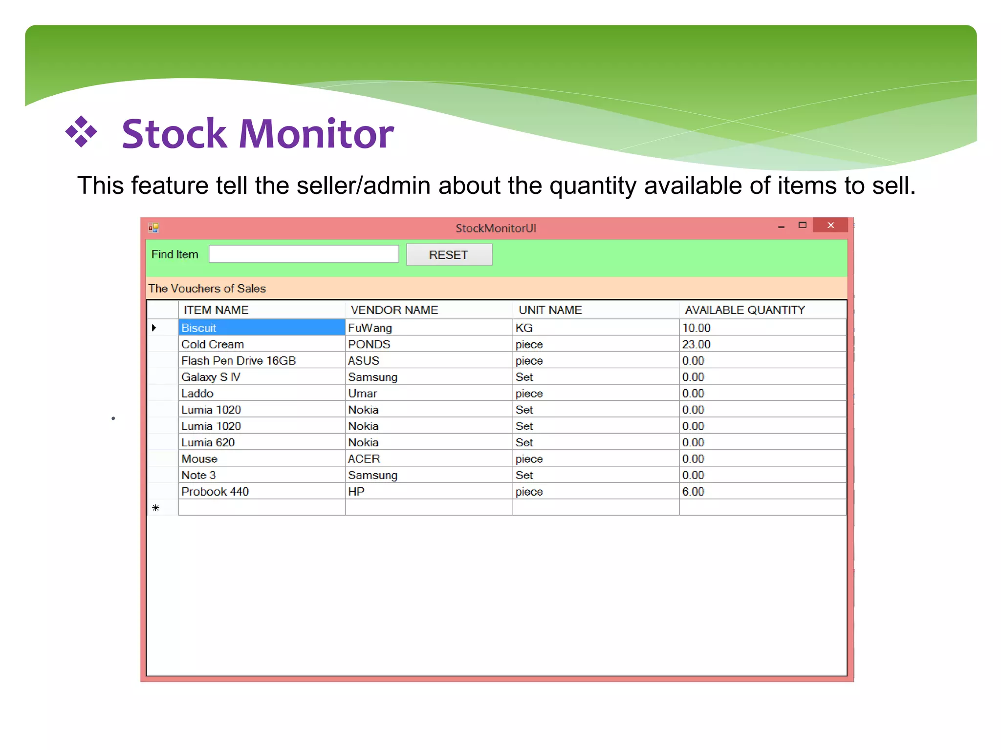 Shop management system | PPTX