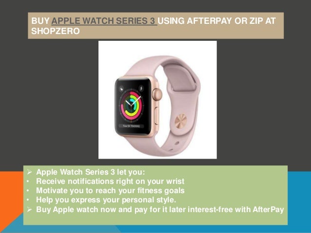 apple watch 4 buy now pay later