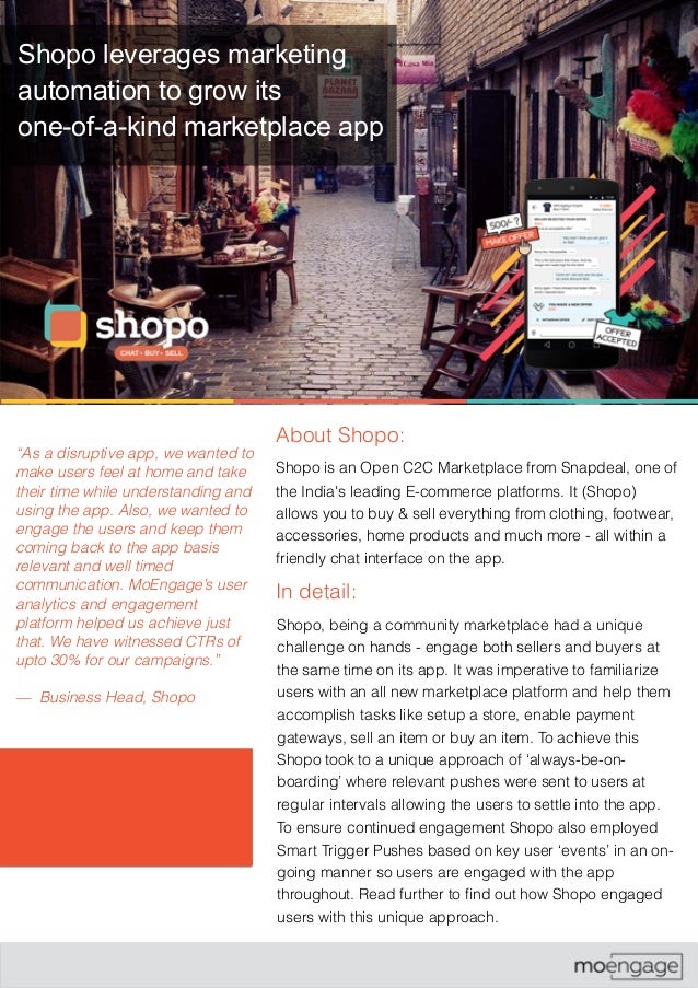 Marketplace single application