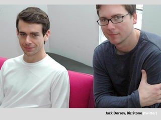 Jack Dorsey, Biz Stone (twitter)
 