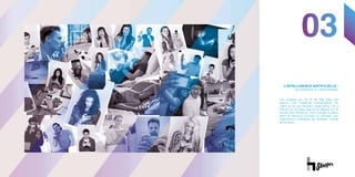 01
L’INTELLIGENCE ARTIFICIELLE :
DU COGNITIF À L’ÉMOTIONNEL
03
Les progrès de l’IA et du Big Data ont
permis une meilleure connaissance du
client et de ses besoins. Aujourd’hui l’IA a
franchi un nouveau cap en se plaçant sur le
terrain des émotions. Cela change sa place
dans le parcours d’achat, lui donnant une
importance croissante au moment crucial
de la vente. 
 