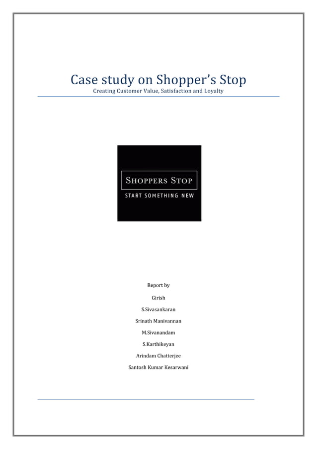 business case study rebranding shoppers stop ielts reading answers