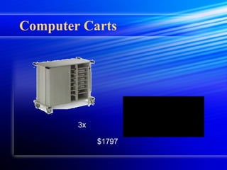 Computer Carts 3x $1797 