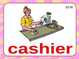 Store Owner Flashcard shopping-flashcards-fun-activities-games-picture-dictionari | PPTX