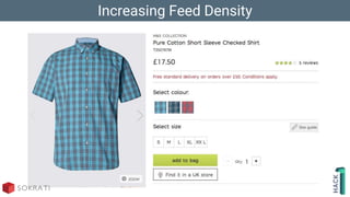 Increasing Feed Density
 