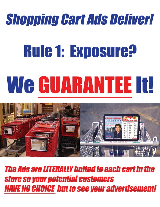 Shopping Cart Advertising Presentation