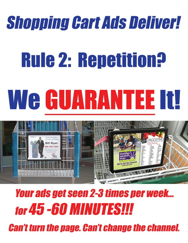Shopping Cart Advertising Presentation