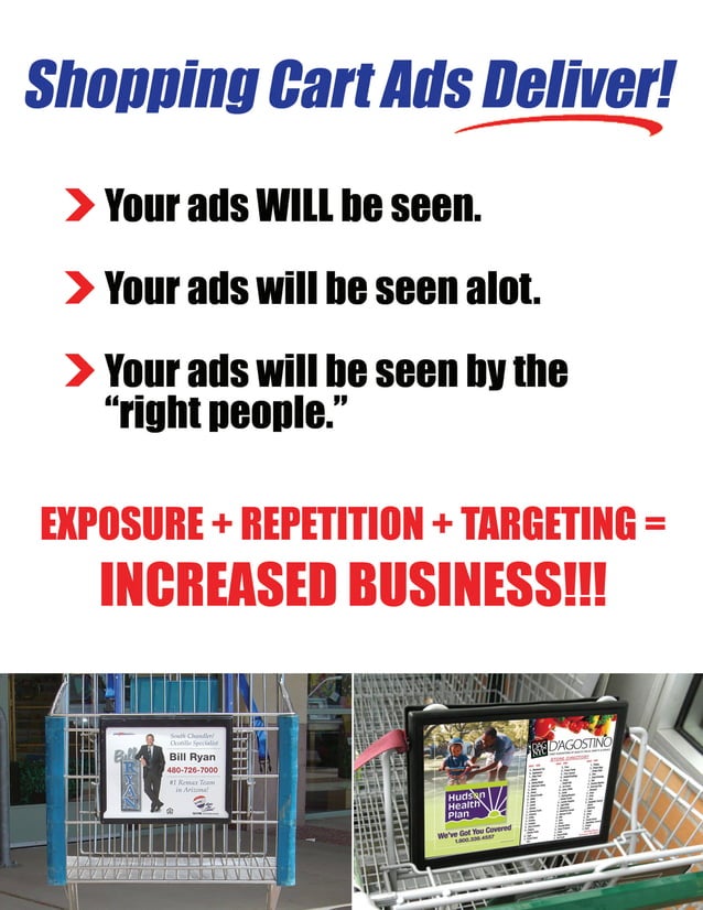 Shopping Cart Advertising Presentation