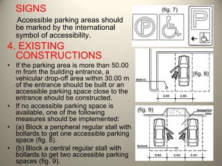 Improper Ramps Shopping complex lit study | PPTX