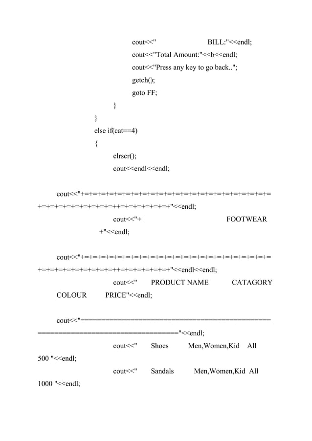Shopping mall management | PDF | Programming Languages | Computing image.