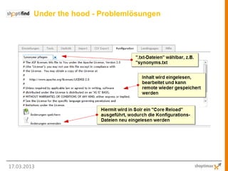 Under the hood - Problemlösungen




17.03.2013
 